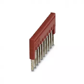 Barra de ligação Phoenix Contact FBS 10-3.5, 10 polos, passo 3,5 mm, vermelho