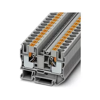 Phoenix 3212120 PT borne de passagem push-in, 10 mm², cinzento