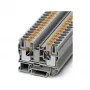 Phoenix 3212120 PT borne de passagem push-in, 10 mm², cinzento