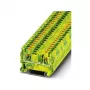 Phoenix Contact PT 4-PE borne de terra, Push-in, 4 mm², verde-amarelo