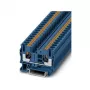 Phoenix Contact PT 6 BU borne de passagem push-in, azul, 6 mm², 41 A, 1000 V, calha DIN