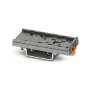 Adaptador para calha DIN Phoenix Contact PTFIX-NS35 para blocos de distribuição, poliamida cinzenta, NS 35/7,5 & NS 35/15