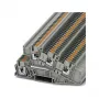 Phoenix Contact PTI 2,5-L/L Borne de instalação em série, multi-nível, Push-in, 3 níveis, 24 A, 500 V, cinzento