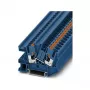 Phoenix Contact PTI 6 BU Borne de instalação push-in, azul, 6 mm², 500 V, 41 A, calha DIN