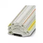 Phoenix Contact PTTBS 1,5/SWH/U-YE/O-WH borne de dois andares para KNX, push-in, branco/amarelo
