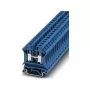 Phoenix Contact UK 6 N BU Borne de passagem, ligação por parafuso, 6 mm², 800 V, 41 A, Azul