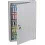 Armário de chaves Phoenix Safe KC0603K (cinzento) – 100 ganchos, montagem na parede, 550 x 380 x 80 mm