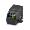 Para-raios de sobretensão Phoenix VAL-SEC-T2-3S-350 TN-S Type 2 trifásico+N 350V AC 40kA calha DIN