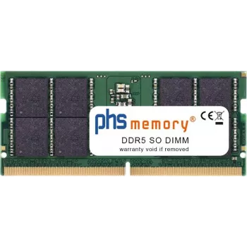 PHS-memory 32GB DDR5 SO-DIMM 5600MHz PC5-44800S módulo de memória para Asus ROG Strix G614PW-TS129W (SP621525)