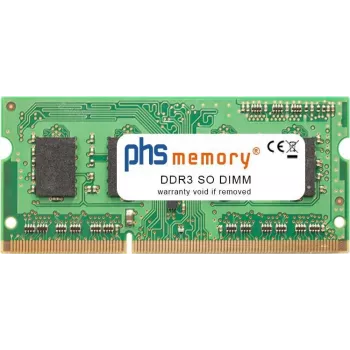 PHS-memory Módulo de memória 4GB DDR3L 1600MHz SO-DIMM baseado em Samsung M471B5173EB0-YK0 SP157520
