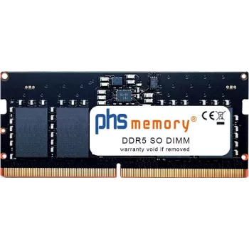 PHS-memory 8GB DDR5 SO-DIMM 5600MHz PC5-44800S Módulo de memória para Kontron Mini-ITX K4031-H SP622400