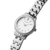 Relógio de quartzo para mulher Pierre Cardin CF.0601.SJ – 30 mm aço inoxidável, mostrador prateado