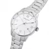 Pierre Cardin homem relógio de quartzo analógico CMR.0006 40 mm aço inoxidável mostrador preto bracelete de couro