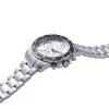 Pierre Cardin relógio de homem analógico de quartzo CNI.0012 40mm caixa de aço inoxidável bracelete de pele preta