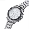 Pierre Cardin relógio de homem analógico de quartzo CNI.0012 40mm caixa de aço inoxidável bracelete de pele preta