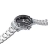 Relógio de homem Pierre Cardin quartzo analógico CNI.0026 40mm caixa de aço inoxidável bracelete de pele preta