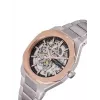 Relógio de quartzo de homem Pierre Cardin CF.1002.MU 42mm aço inoxidável mostrador preto pulseira de pele