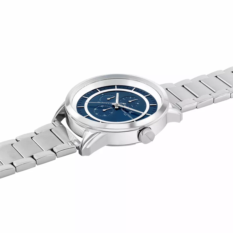 Pierre Cardin Relógio para homem CCP.5013 45mm aço inoxidável quartzo analógico