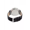 Pierre Cardin Relógio de homem CF.1000.LB.1 42mm aço inoxidável quartzo analógico mostrador preto bracelete de pele
