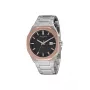 Pierre Cardin Relógio de homem CF.1000.MU 42mm Quartzo analógico Aço inoxidável Mostrador preto Bracelete de pele