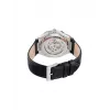 Relógio Pierre Cardin de homem CF.1002.LB.4 42mm aço inoxidável quartzo analógico mostrador preto bracelete de pele