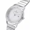 Relógio de homem Pierre Cardin CLC.6001 43 mm aço inoxidável quartzo analógico mostrador preto bracelete de pele
