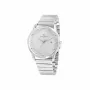 Relógio de homem Pierre Cardin CLC.6001 43 mm aço inoxidável quartzo analógico mostrador preto bracelete de pele