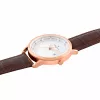 Pierre Cardin relógio de homem CLC.6003 43mm aço inoxidável mostrador preto bracelete de pele genuína