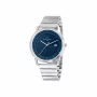Relógio de homem Pierre Cardin CLC.6005 43mm aço inoxidável quartzo analógico mostrador preto bracelete de pele