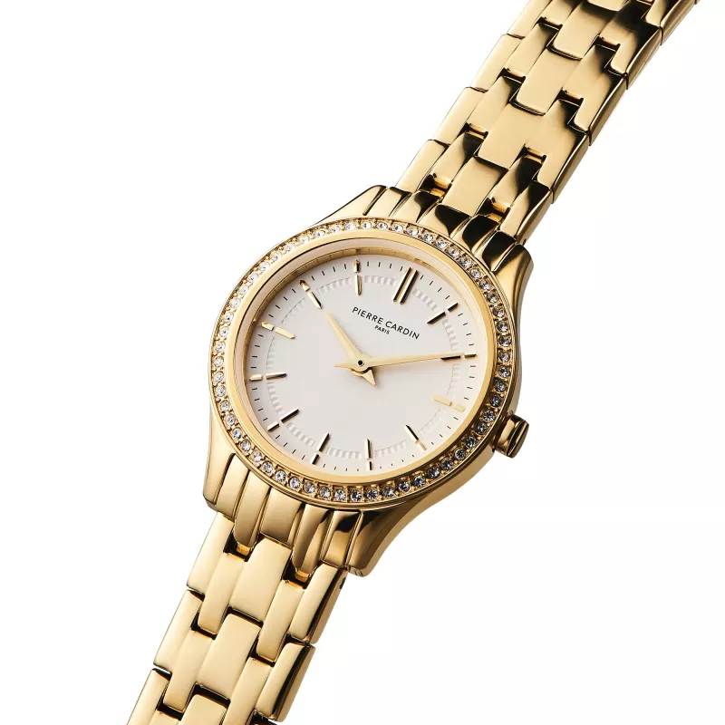 Pierre Cardin relógio de quartzo analógico para mulher CF.0607.SE.G (30mm)