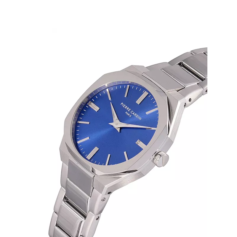 Relógio de mulher Pierre Cardin CF.1008.MS.4 quartzo analógico 32mm prateado aço inoxidável