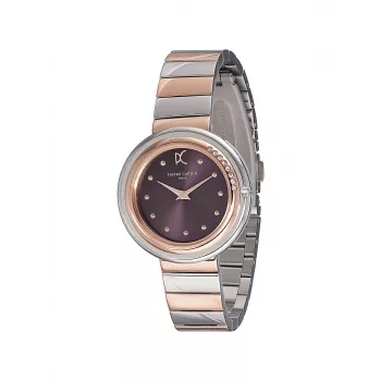 Pierre Cardin relógio de mulher CF.1010.MU.1 relógio analógico de quartzo 32 mm prateado aço inoxidável malha