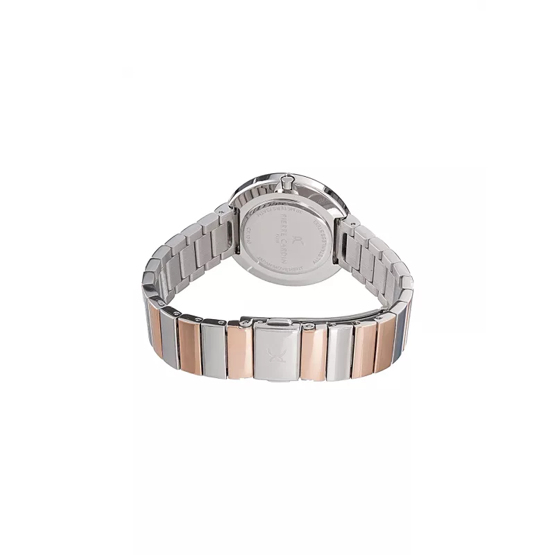 Pierre Cardin relógio de mulher CF.1010.MU.3 relógio de quartzo 32 mm ouro rosa aço inoxidável malha