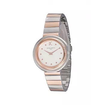 Pierre Cardin relógio de mulher CF.1010.MU.3 relógio de quartzo 32 mm ouro rosa aço inoxidável malha