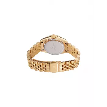 Relógio de mulher Pierre Cardin CF.1012.MG.2 de quartzo analógico 28mm em aço inoxidável tom dourado