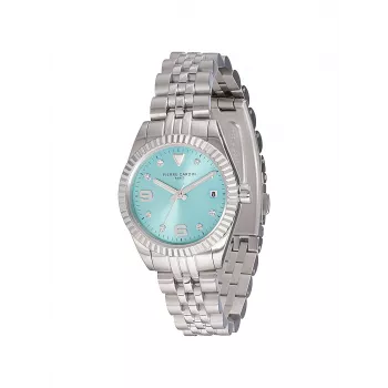 Relógio de mulher Pierre Cardin CF.1012.MS.1 analógico quartzo 28 mm prateado aço inoxidável