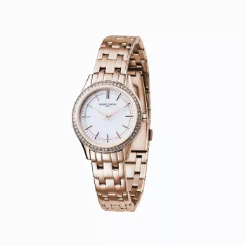 Relógio Pierre Cardin senhora quartzo analógico CF.0611.SC.RG - 30mm ouro rosa malha de aço inoxidável