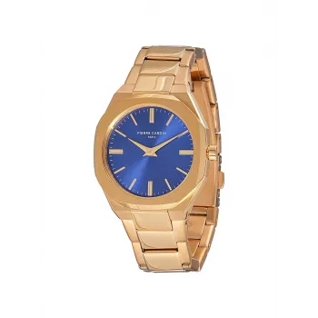 Relógio analógico de quartzo de mulher Pierre Cardin CF.1008.MG.2 32mm bracelete de malha de aço inoxidável prateado