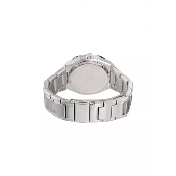 Relógio analógico de quartzo de mulher Pierre Cardin CF.1008.MS.3 32mm prateado aço inoxidável bracelete milanesa