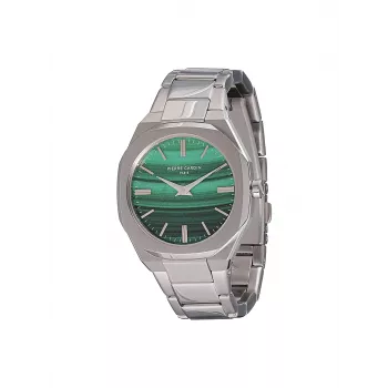 Relógio analógico de quartzo de mulher Pierre Cardin CF.1008.MS.3 32mm prateado aço inoxidável bracelete milanesa