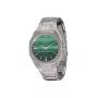 Pierre Cardin relógio de senhora analógico de quartzo CF.1008.MS.3 32mm aço inoxidável prateado bracelete de malha milanesa