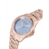 Relógio de quartzo analógico de mulher Pierre Cardin CF.1009.MR.2 34mm aço inoxidável rosé bracelete mesh