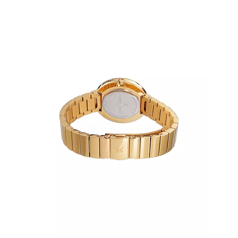 Relógio Pierre Cardin senhora quartzo analógico CF.1010.MG.2 - 32mm aço inoxidável mostrador prateado