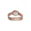 Pierre Cardin relógio de senhora analógico de quartzo CF.1010.MR 32mm mostrador prateado bracelete de pele preta
