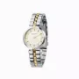 Pierre Cardin relógio de quartzo para mulher CF.0707.SU.G 32mm prata aço inoxidável bracelete milanesa