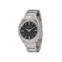 Pierre Cardin Relógio de quartzo de mulher CF.1008.MS 32 mm prateado bracelete de malha de aço inoxidável