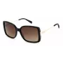 Óculos de sol de mulher PIERRE CARDIN PC8512S807F8H armação Havana de acetato lentes degradê castanhas 58mm