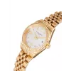 Pierre Cardin relógio de mulher CF.1012.MG 28mm aço inoxidável dourado rosa mesh