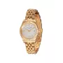 Pierre Cardin relógio de mulher CF.1012.MG 28mm aço inoxidável dourado rosa mesh