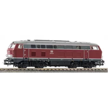 PIKO 22060 H0 Locomotiva diesel BR 215 DB Época IV com interface digital PluX22